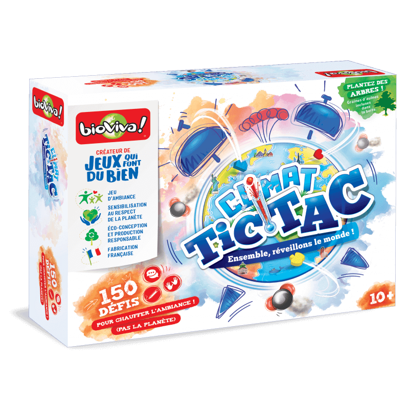 Boîte du jeu climatic tac chez Bioviva